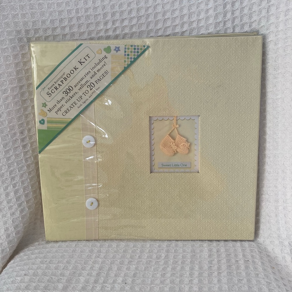 New Seasons Paper Boutique Baby Scrapbook Kit